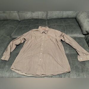 Cinch men’s long sleeve button up shirt